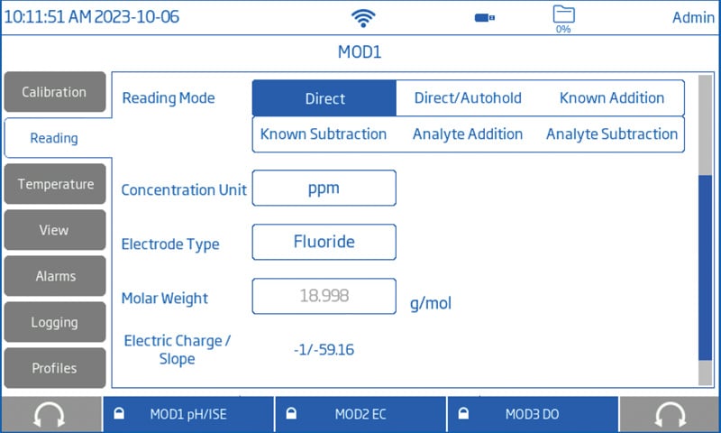 HI6000-ISE-KnownAddition-Setting-Screen