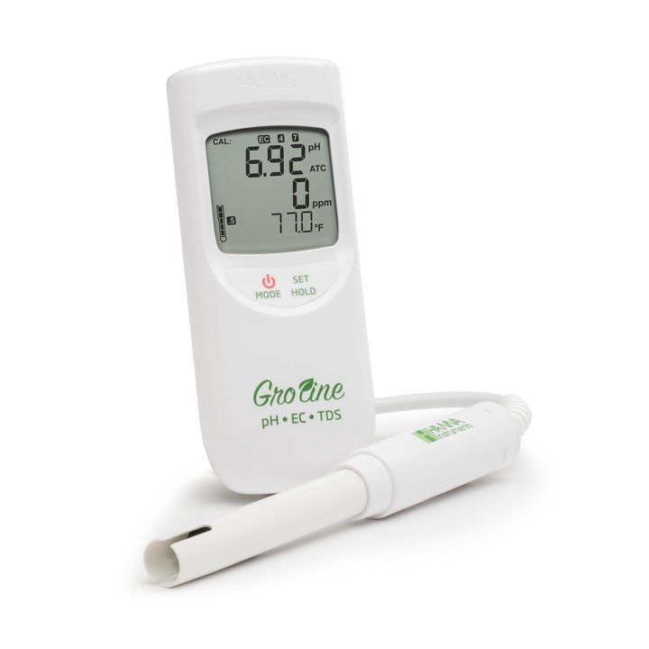 Groline pH Meters & Conductivity Testers for Hydroponics | Hanna