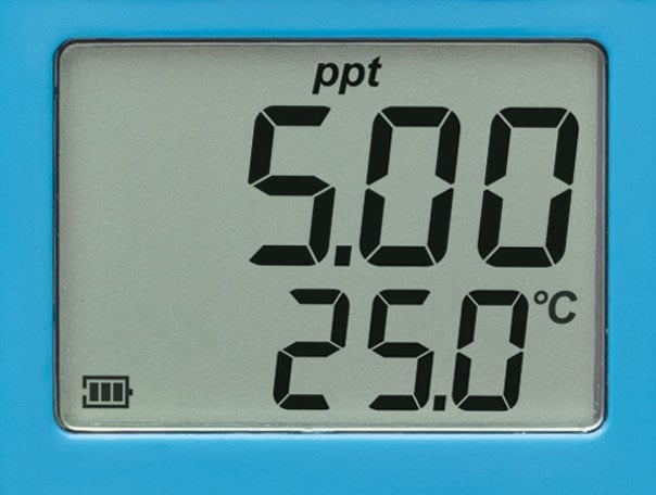 Testeur de sel et de température électronique HANNA DIST 2 - H2o